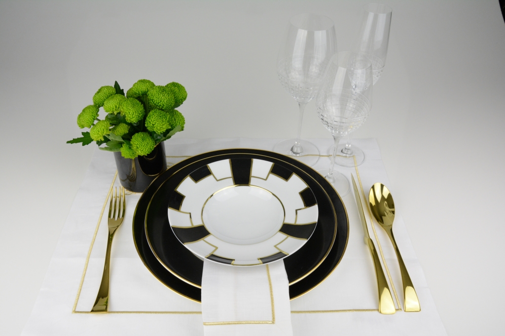 Mazarin decoro Decò nero