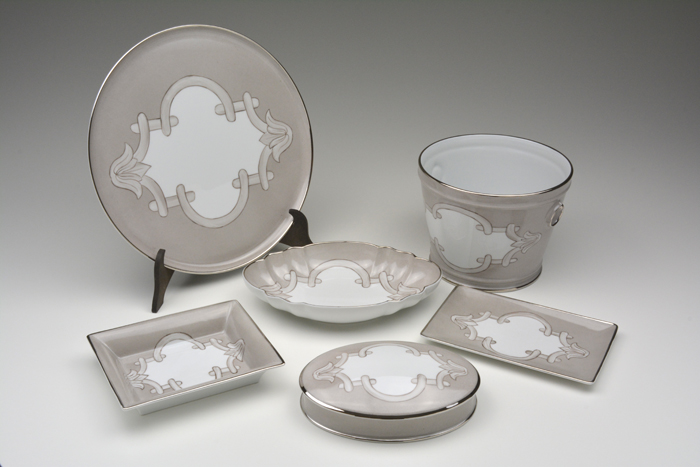 Collezione Stucchi tortora e platino